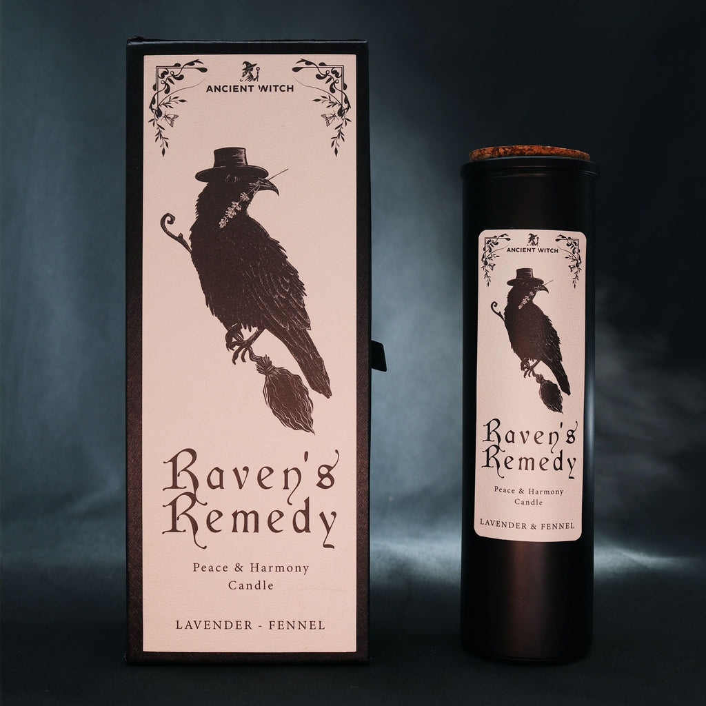Ancient Witch Ritual Candles - Ravens' Remedy - Peace and Harmony