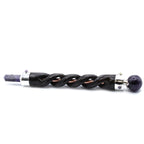 Spiral Carving Wand - Copper Pipe Amethyst