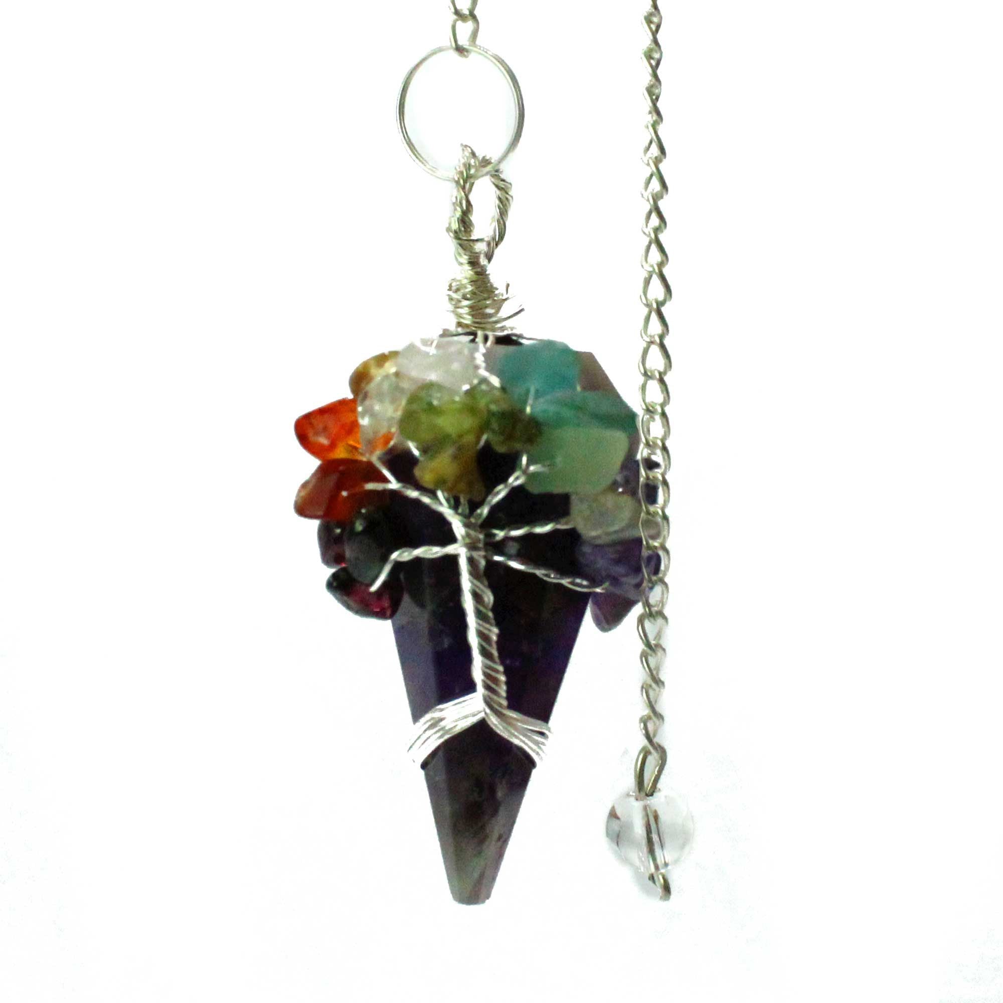 Pendulum - Seven Chakra - Amethyst