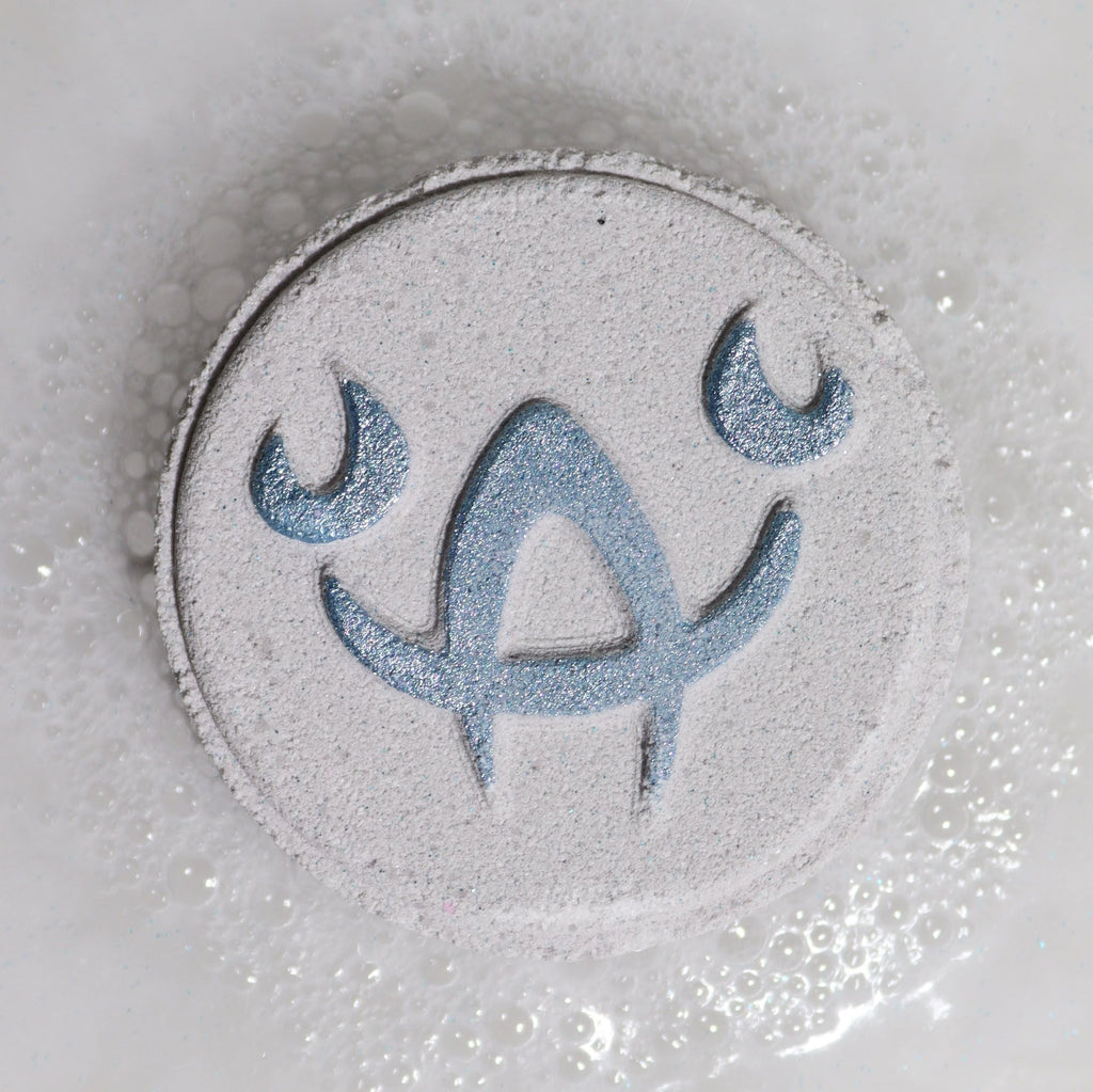 Set of Zodiac Bath Fizzers with Horoscope -  Cancer