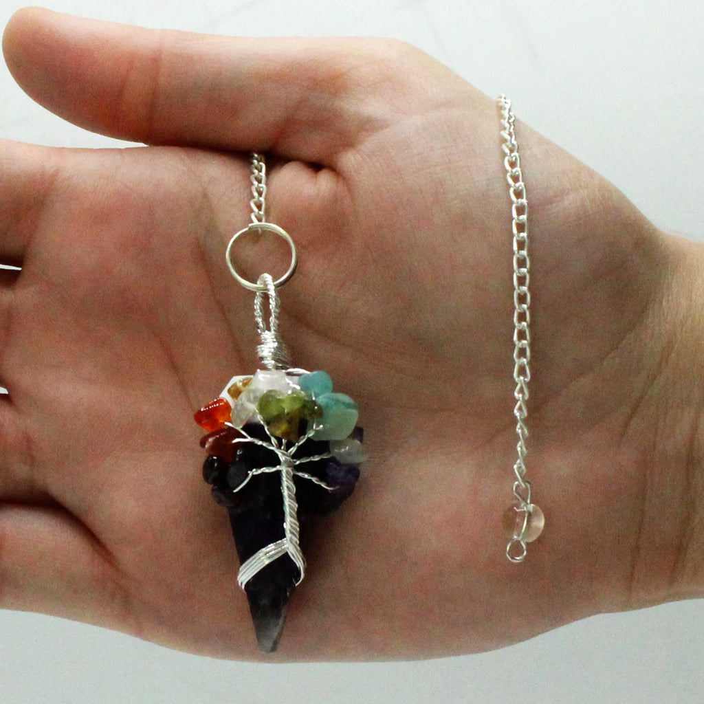 Pendulum - Seven Chakra - Amethyst