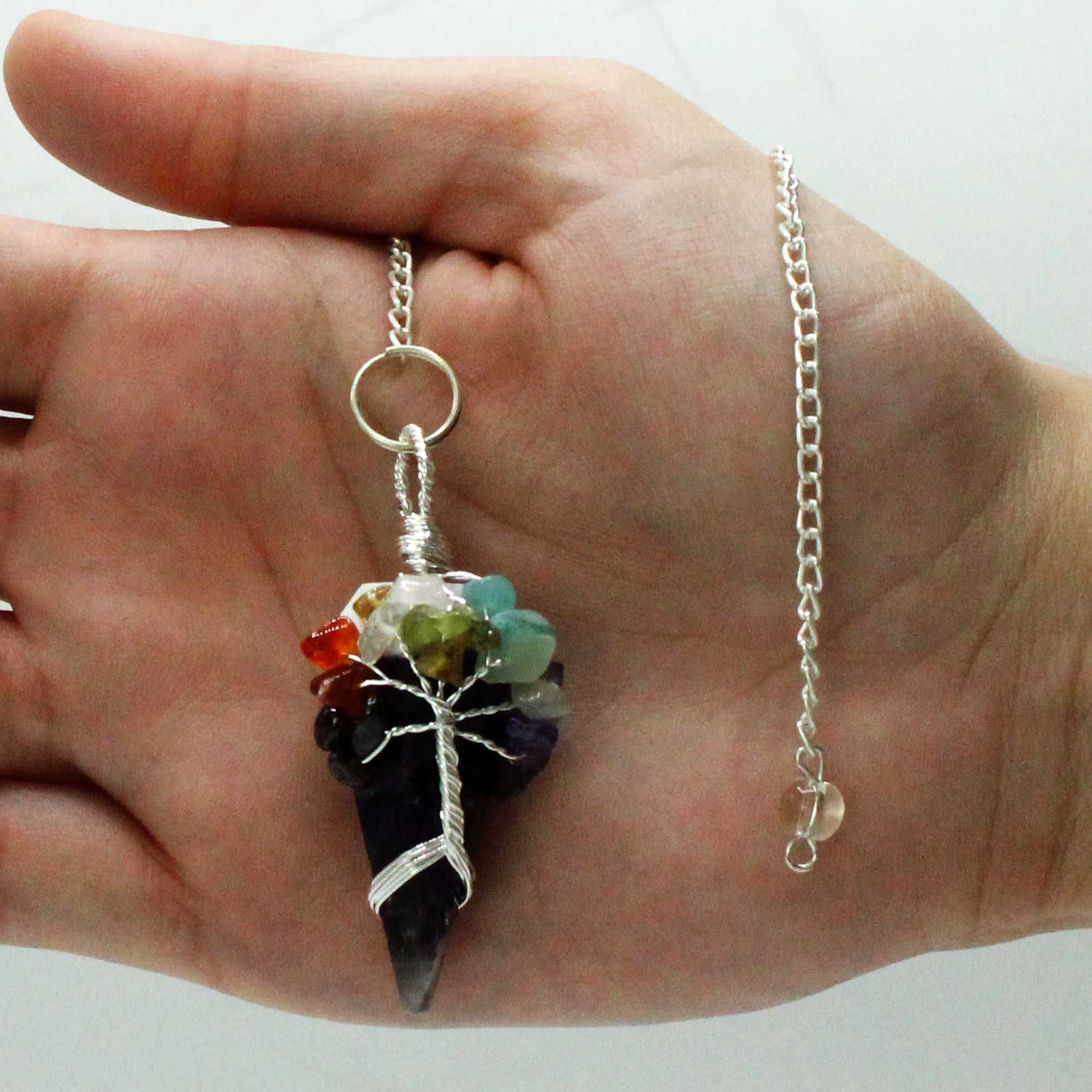 Pendulum - Seven Chakra - Amethyst