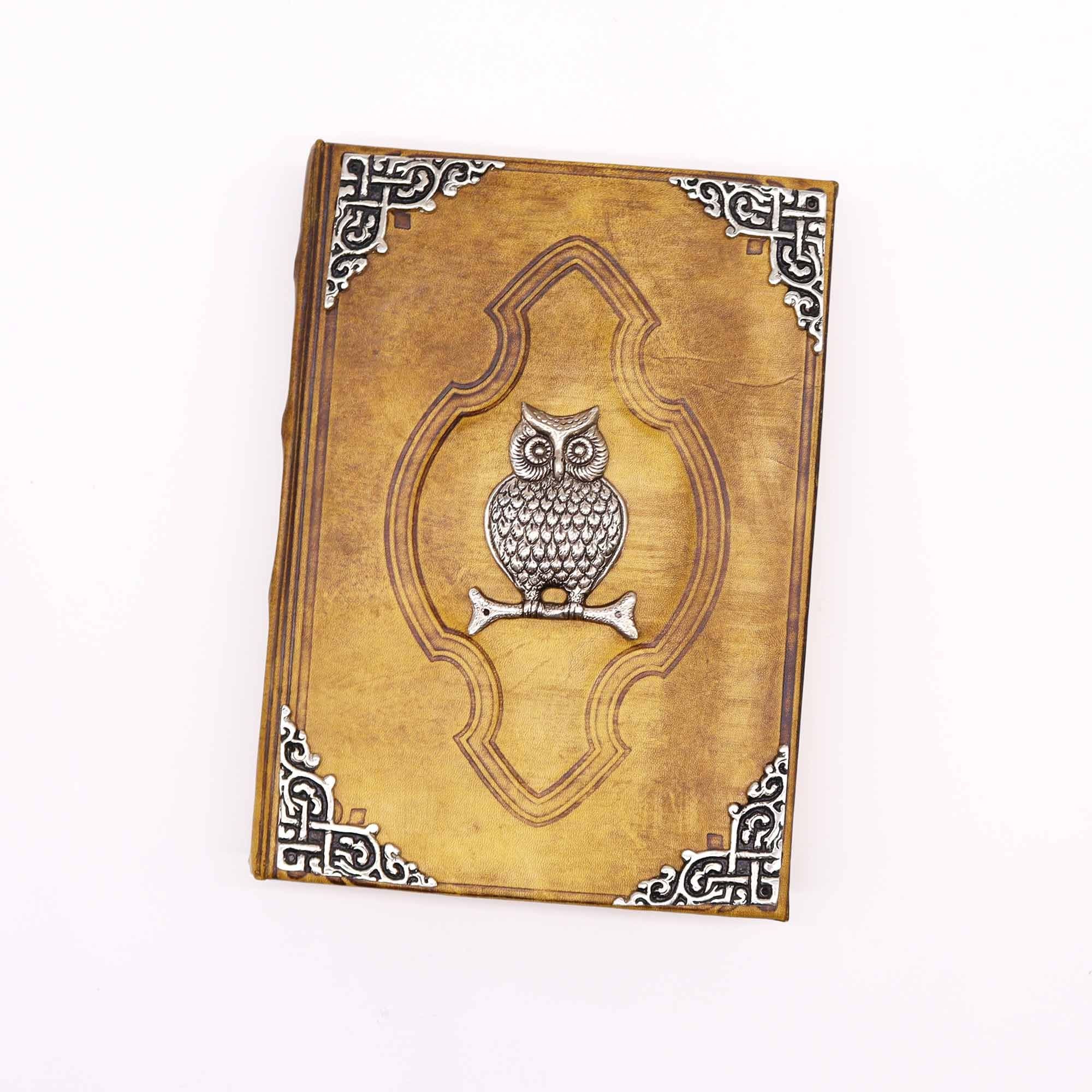 Heafty Coffee Tan Book - Zinc Owl Decor