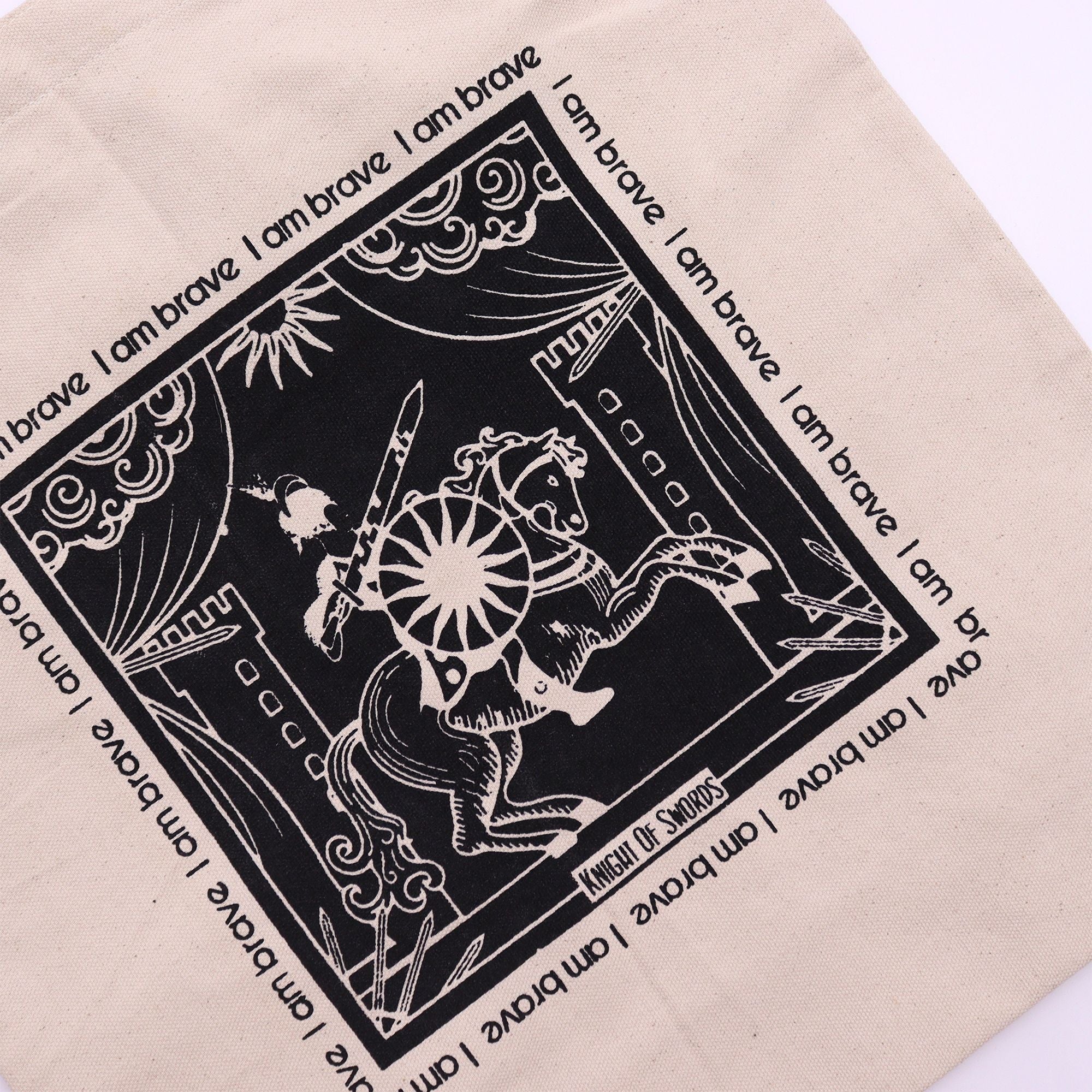 Hop Hare Tote Bag - I am Brave