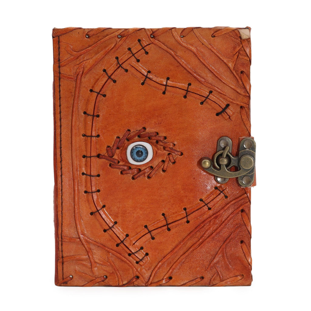 Light Brown Tan Book - Evil Eye Decor