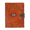 Light Brown Tan Book - Evil Eye Decor