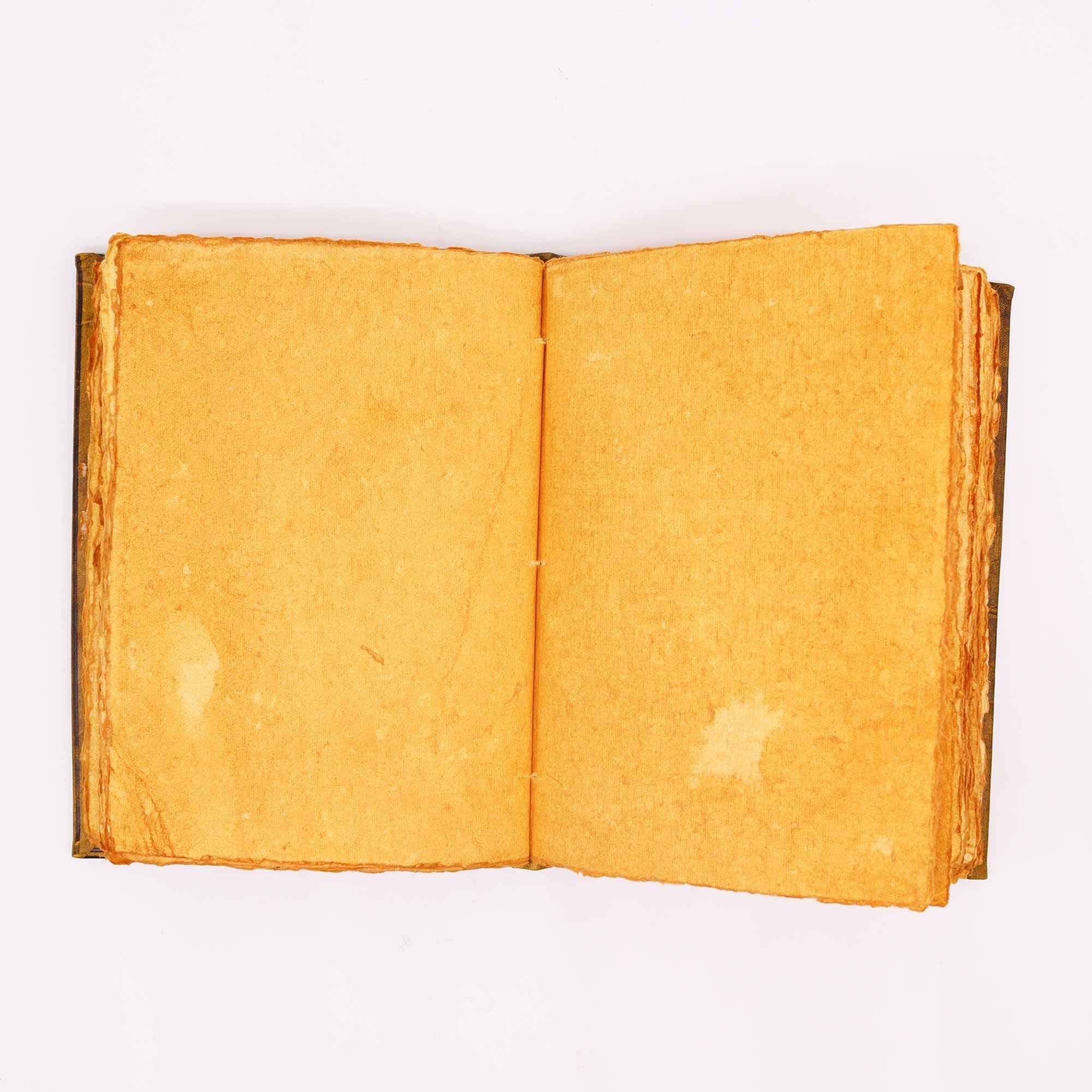 Heafty Coffee Tan Journal with Zinc Owl