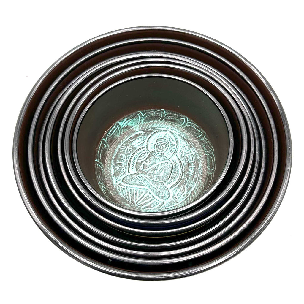Large Chakra Set of Seven Singing Bowls