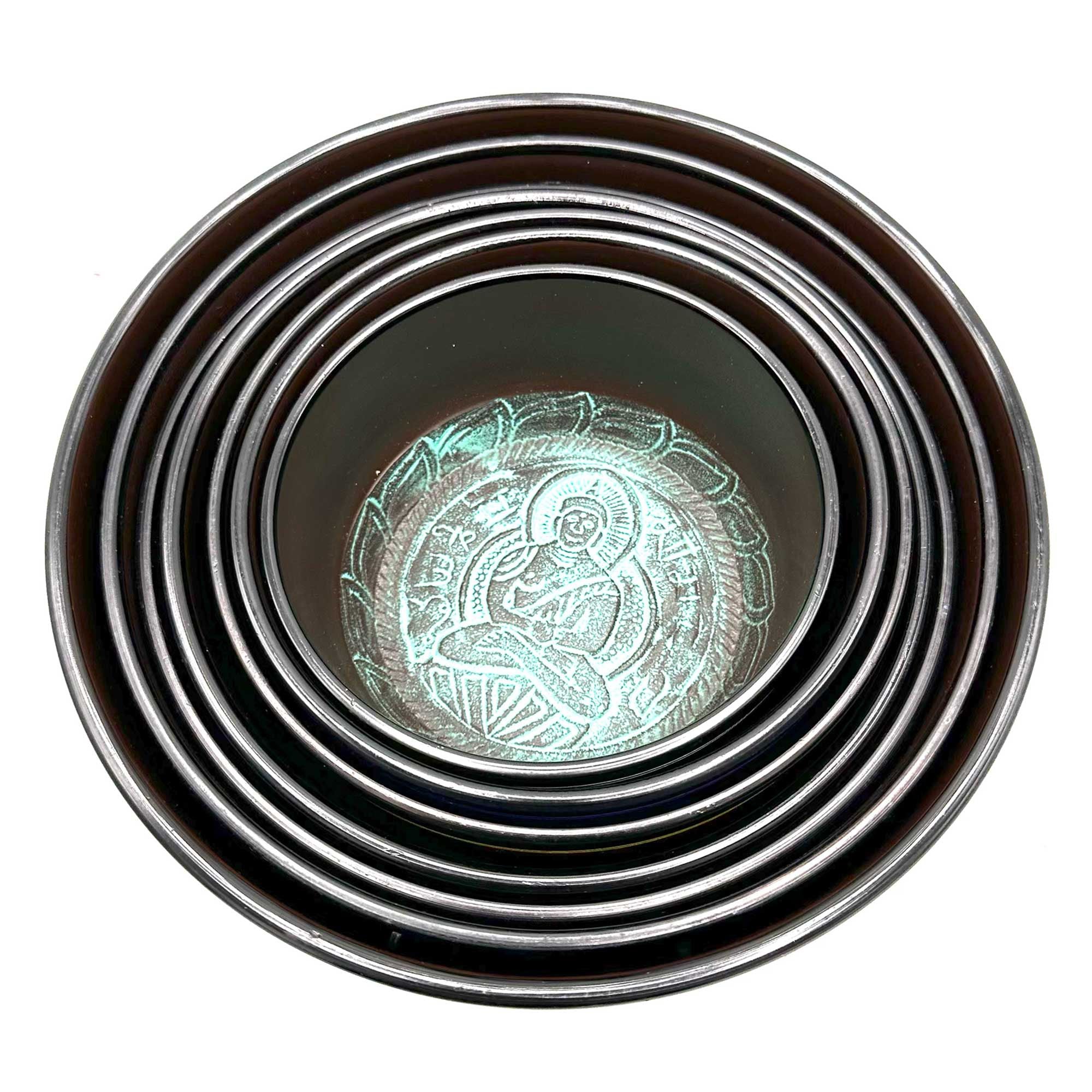 Large Chakra Set of Seven Singing Bowls