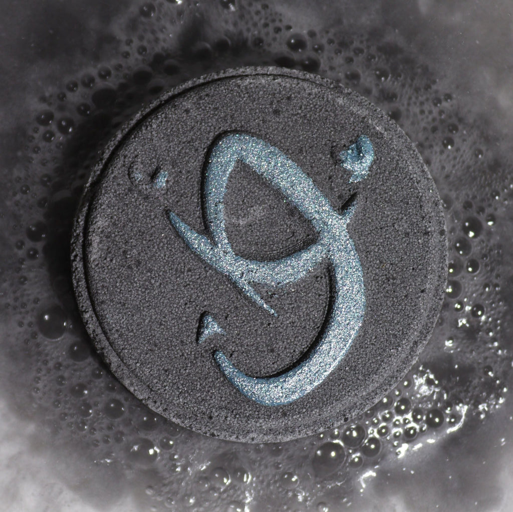 Set of Zodiac Bath Fizzers with Horoscope - Scorpio