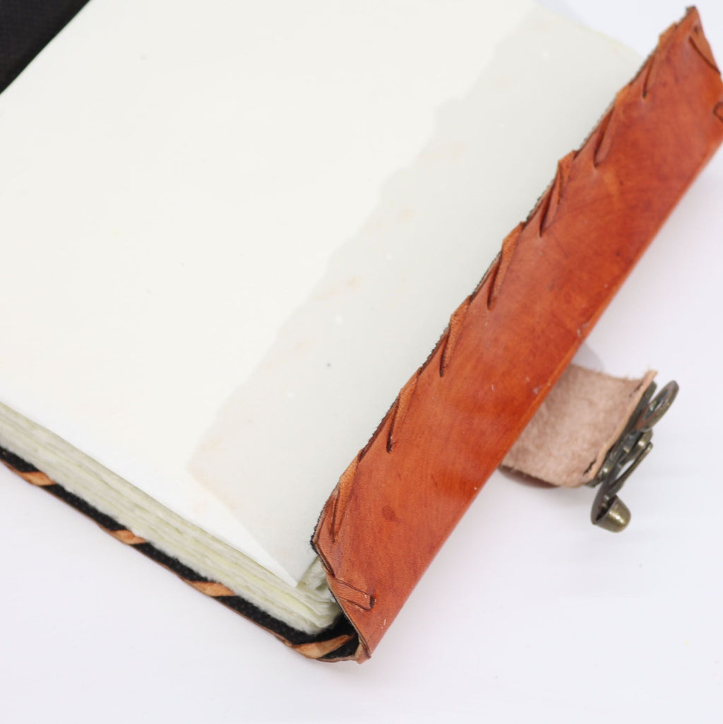 Light Brown Tan Book - Evil Eye Decor