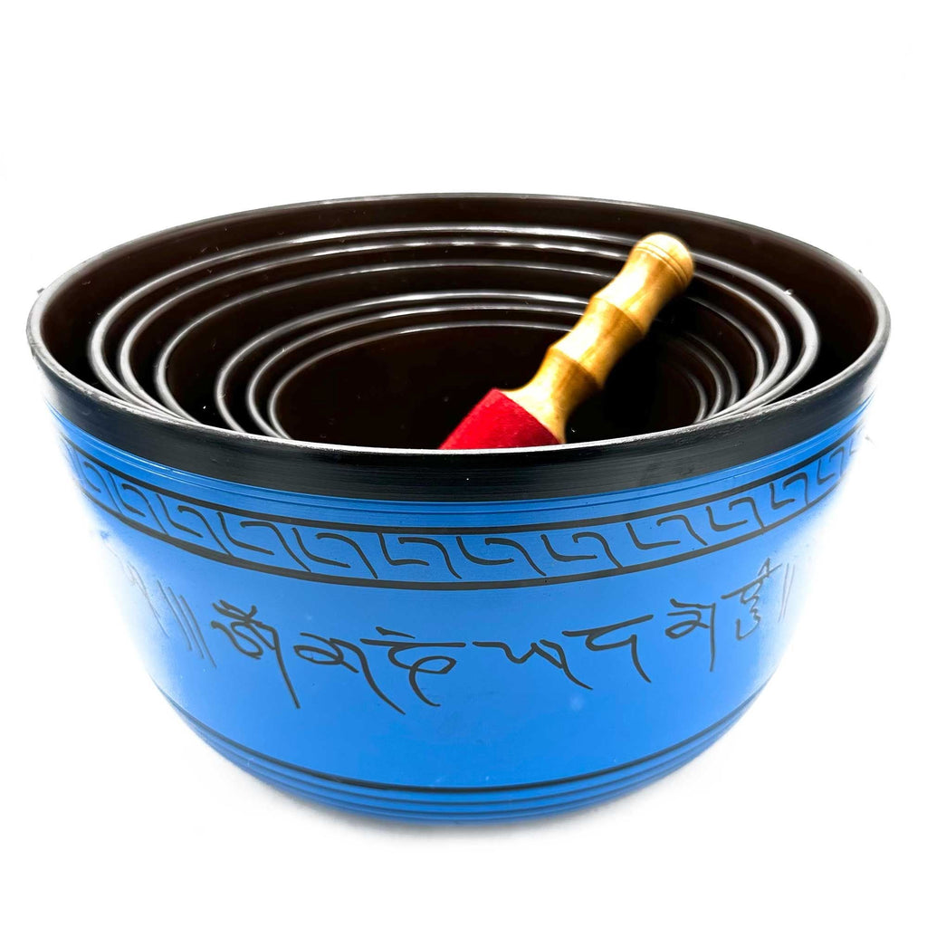 Large Chakra Set of Seven Singing Bowls