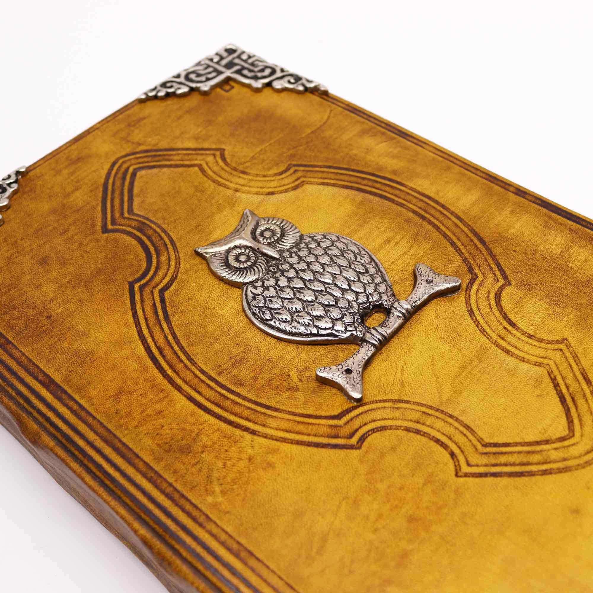 Heafty Coffee Tan Book - Zinc Owl Decor