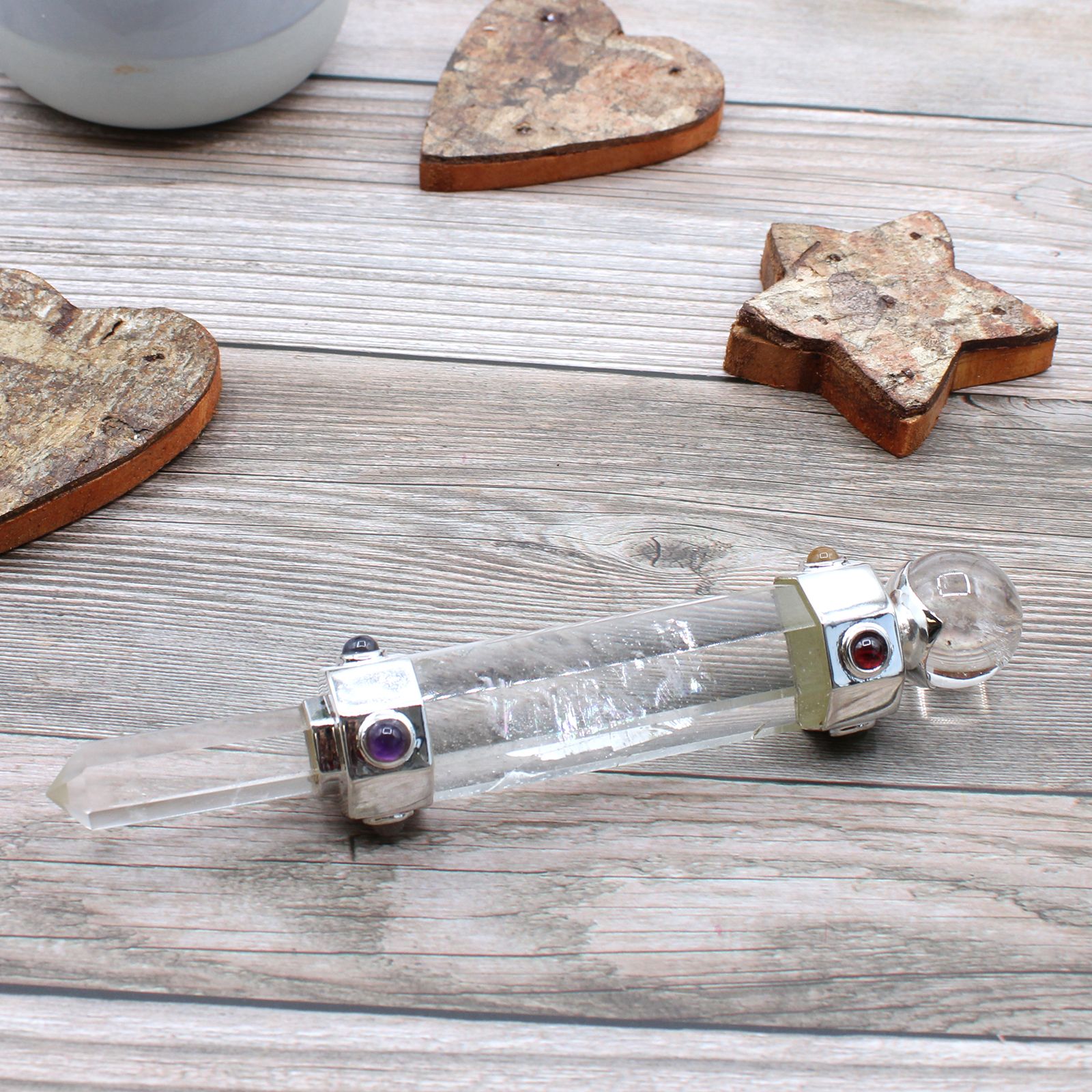 Hexagonal Crystal Wand Rock Quartz