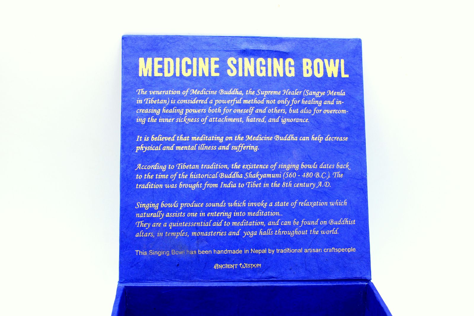 Buddha Singing Bowl Set