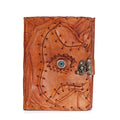 Light Brown Tan Book - Evil Eye Decor