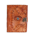 Light Brown Tan Book - Evil Eye Decor