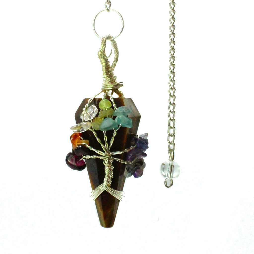 Pendulum - Seven Chakra - Tigereye