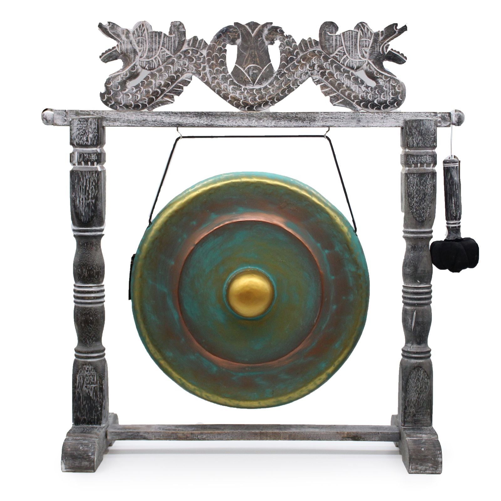 Temple Gong Balinese Green Dragon