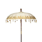 Bali Patio Parasol Garden Umbrella - Natural Decor - 2m