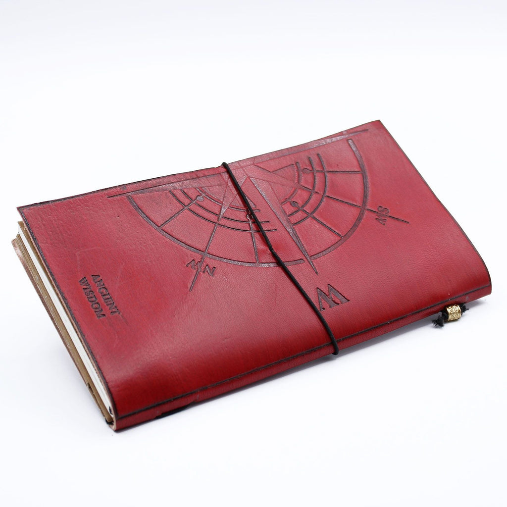 Handmade Leather  Journal- The Adventure Begins