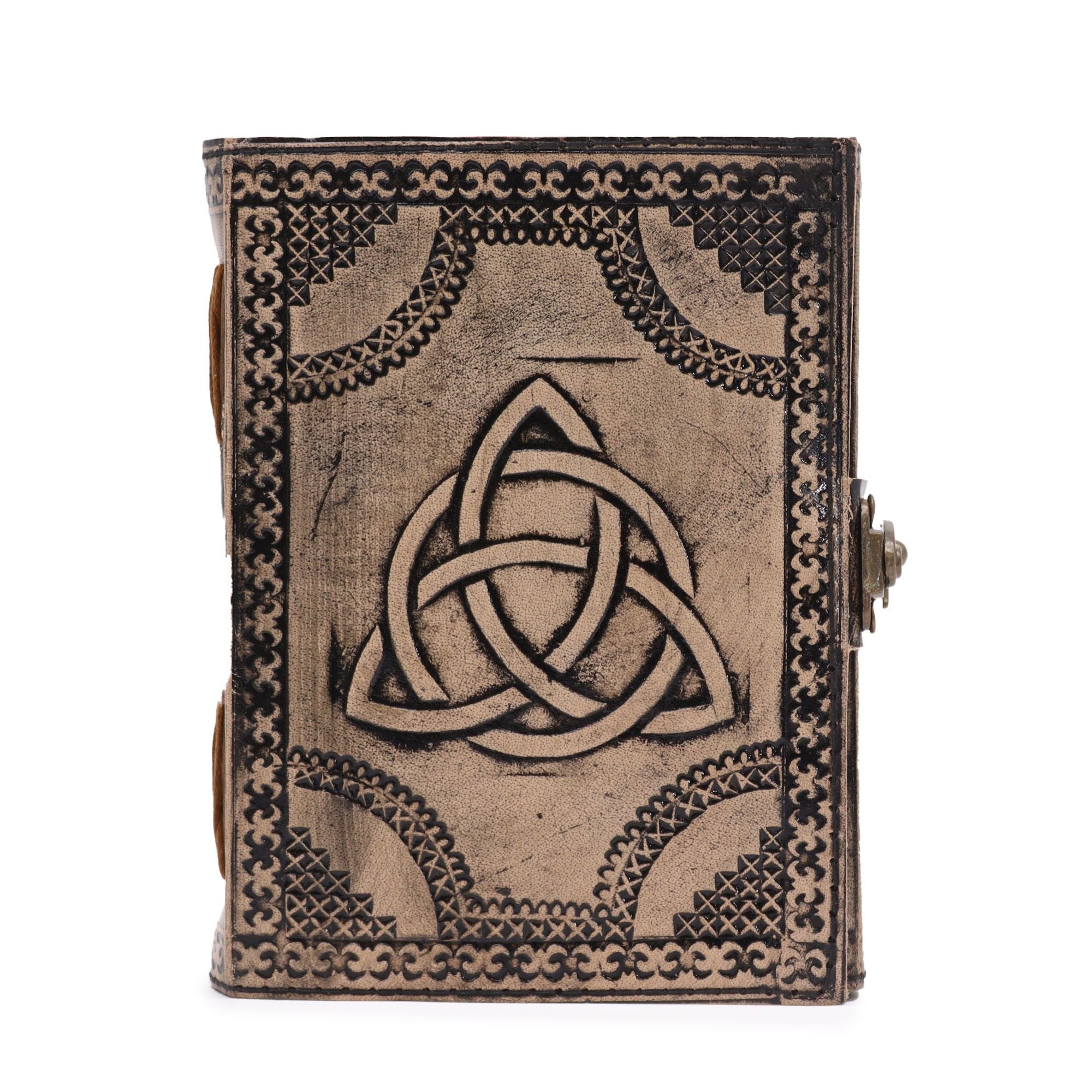 Circle Triquetra - Esoteric Notebook - Antique Grey