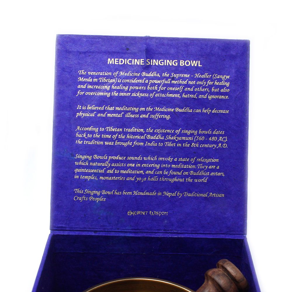 Buddha Singing Bowl Set