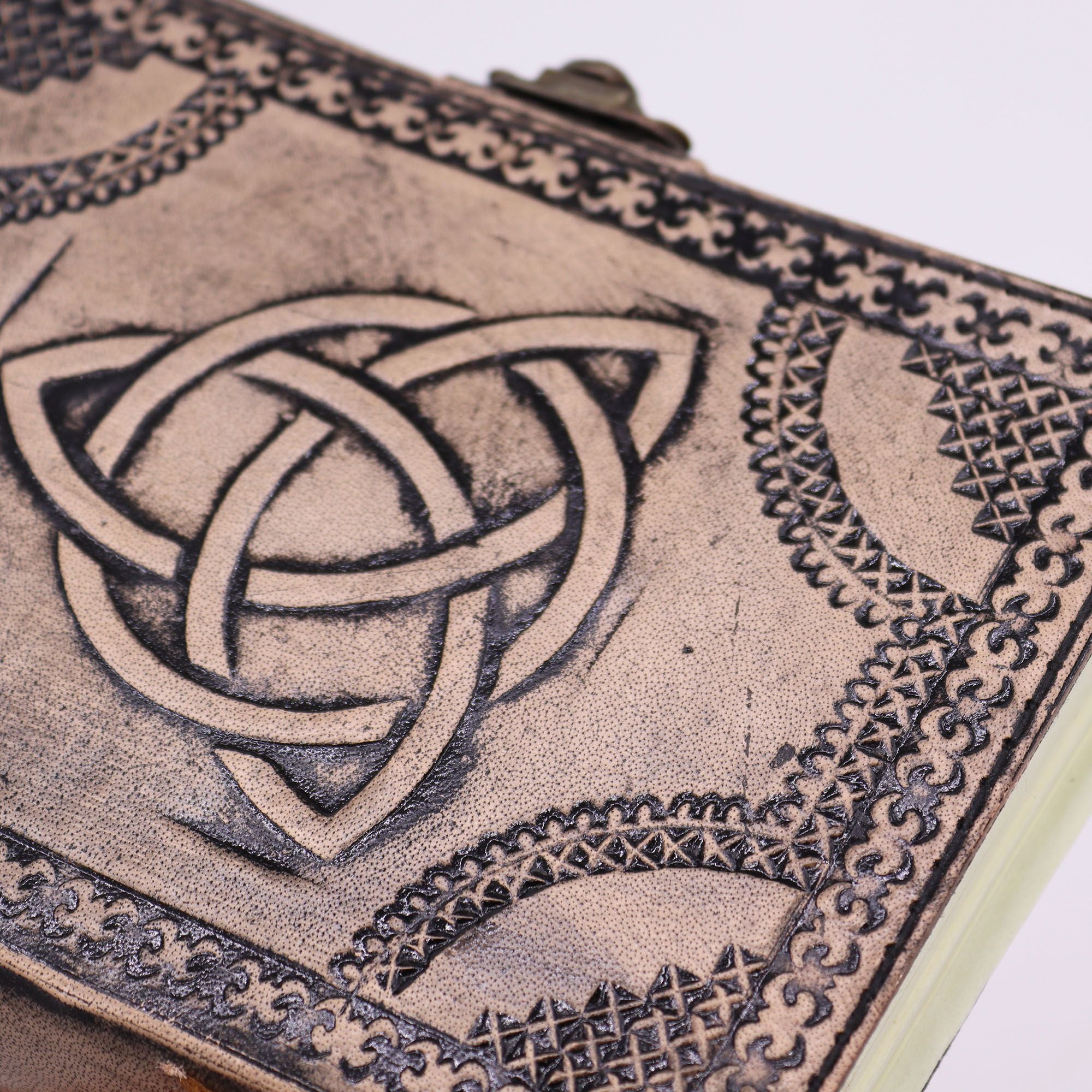 Circle Triquetra - Esoteric Notebook - Antique Grey