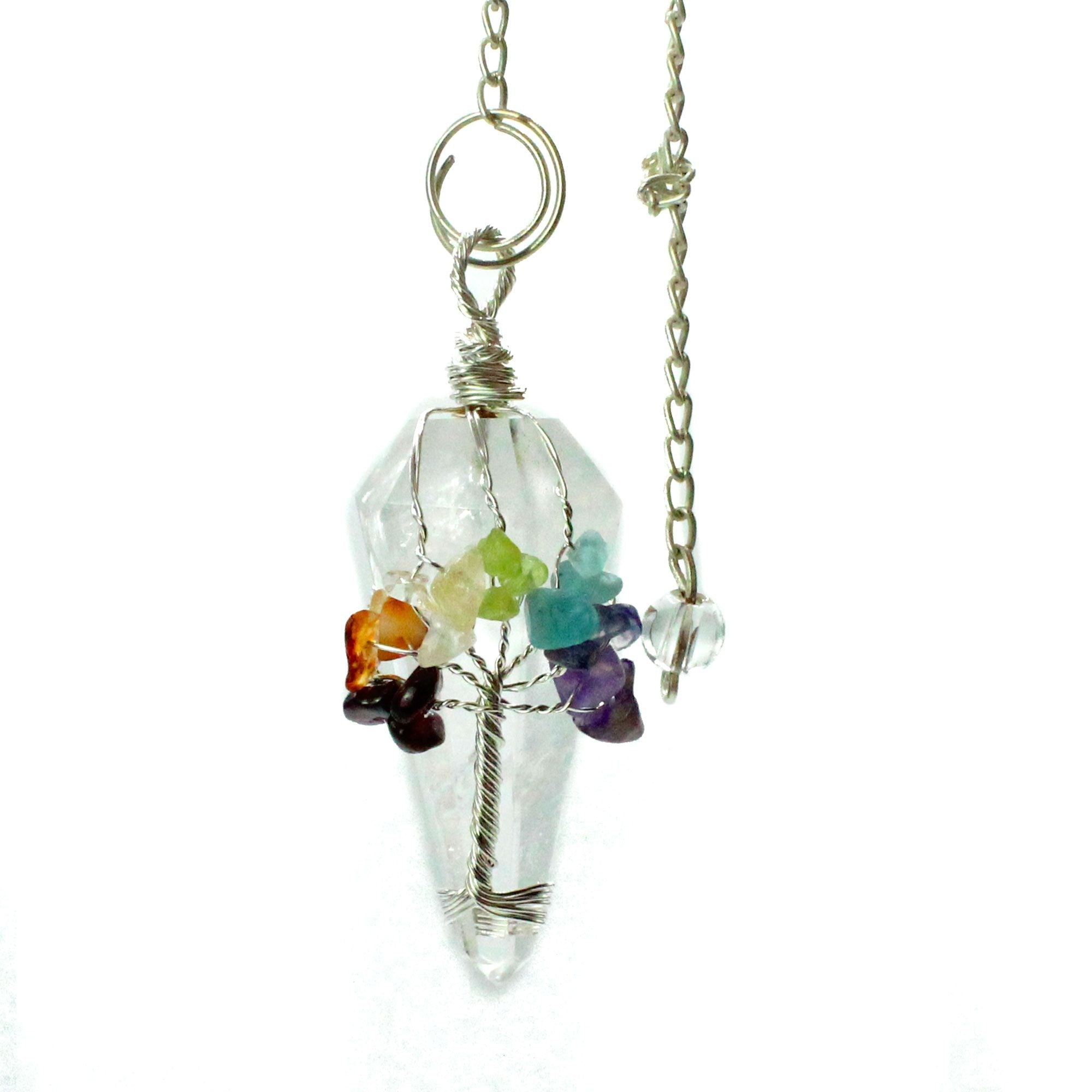 Pendulum - Seven Chakra - Rock Quartz