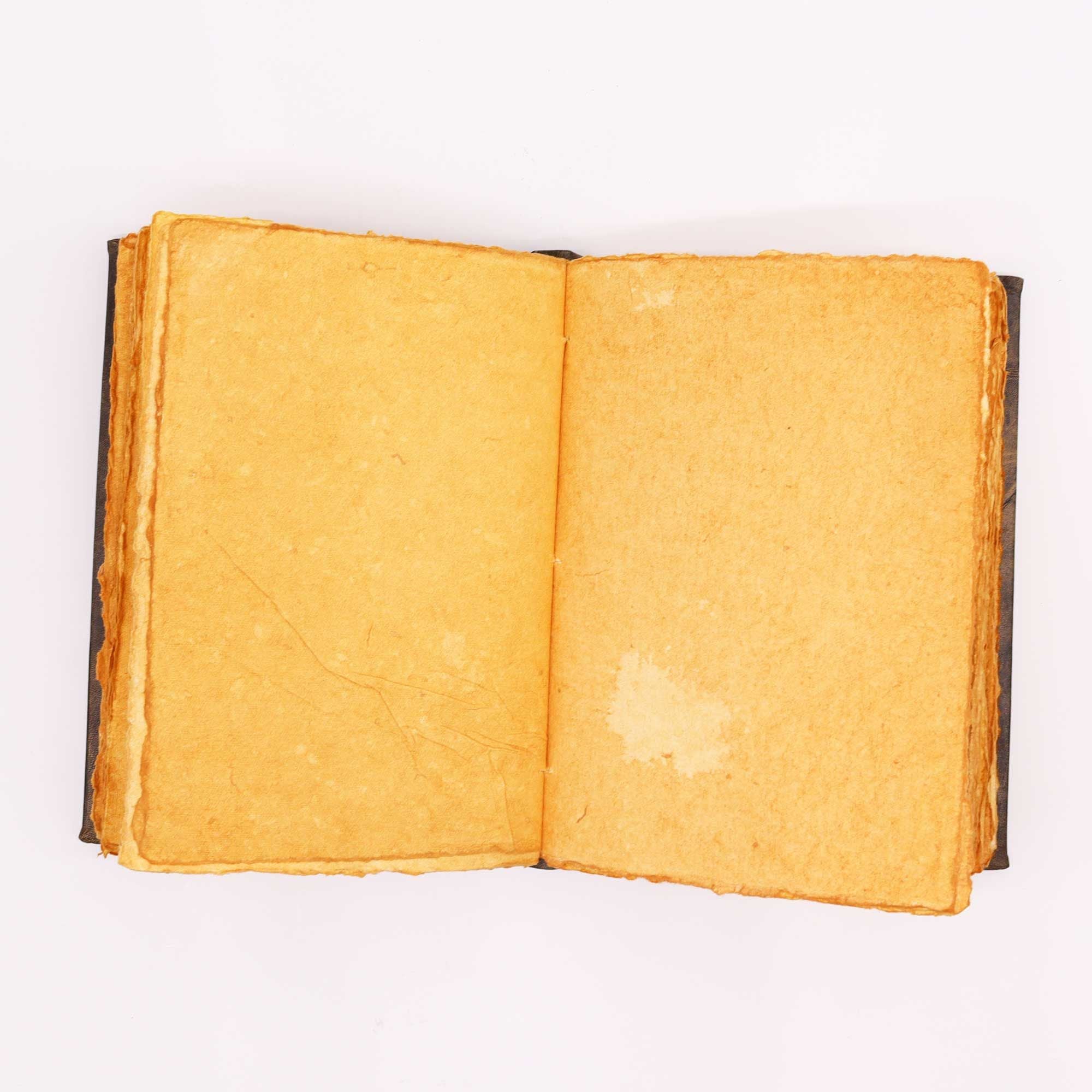Heafty Brown Tan Book - Zinc Pentagon Decor