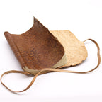 Rolled Leather Travel Notebook
