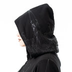 Vixxen Basilica Cathedral Style Printed Zip Up Hoodie
