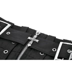 Dark in Love Metal Punk Skirt