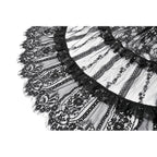 Dark in Love Dark Spliced Lace Maxi Skirt