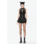 Dark in Love Brynja Eyelet Balloon Shorts