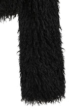Banned Zafira Black Faux Fur Cropped Jacket