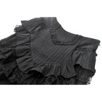 Dark in Love Cordelia Gothic High-Low Layered Skort