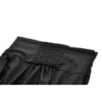 Dark In Love Dalaria High Waist Gothic Long Skirt - Lace Inset Panel
