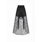 Dark in Love Sabina High-Low Sheer Lace Skirt