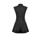 Dark in Love Cassia Buckled Pleated Dress