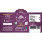 Organic Wild Cherry Bark Tincture - COUGHS, COLDS & CHEST INFECTIONS