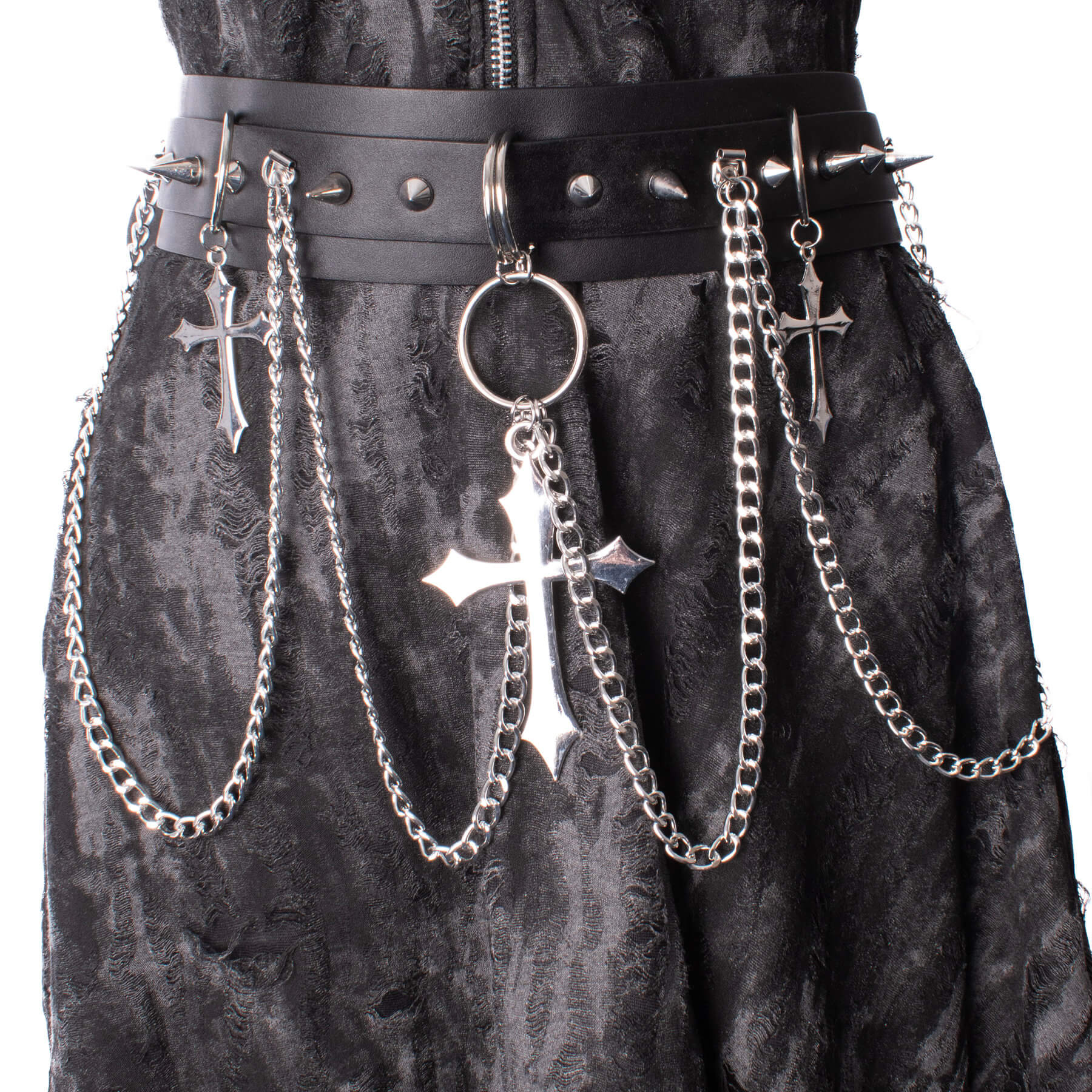 Heartless Crucufix Belt