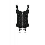 Dark in Love Punk Lace-Up Corset Style Top