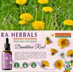 Dandelion Organic Tincture - IMPROVE DIGESTION & REMOVE IMPURITIES