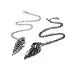 Couple Necklace Angel Demon Magnetic Gothic Set