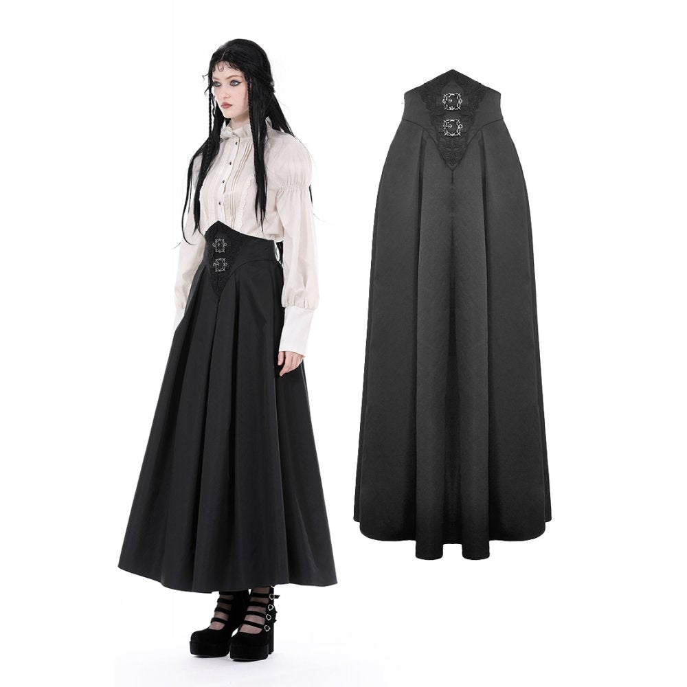 Dark In Love Women's Elegant Delora High Waist Maxi Skirt