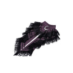 Dark In Love Druantia Puff Sleeve Blouse - Deep Purple