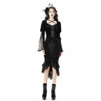 Dark In Love Zira Velvet Fishtail Skirt