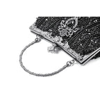 Dark In Love Celestine Vintage Beaded Gilded Evening Bag