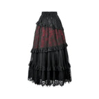 Dark in Love Dark Spliced Lace Maxi Skirt